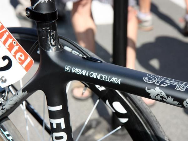 Fabian Cancellara's (Leopard-Trek) Trek Madone 6.9 SSL