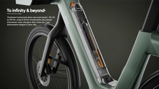 Decathlon Magic Bike concept bike down tube panel