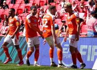 Blackpool v Lincoln City – Sky Bet League One – Playoff – Final – Wembley Stadium