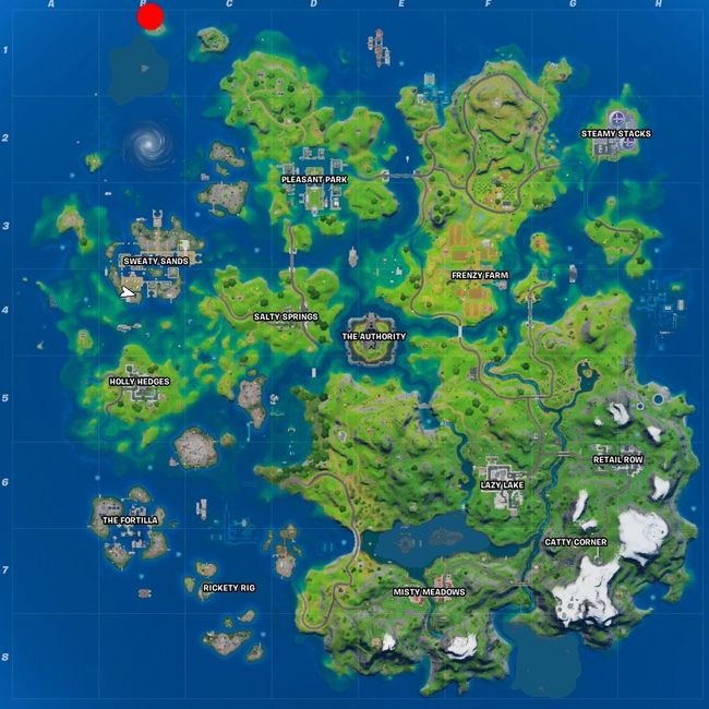 fortnite secret challenge coral buddies stone age locations | PC Gamer