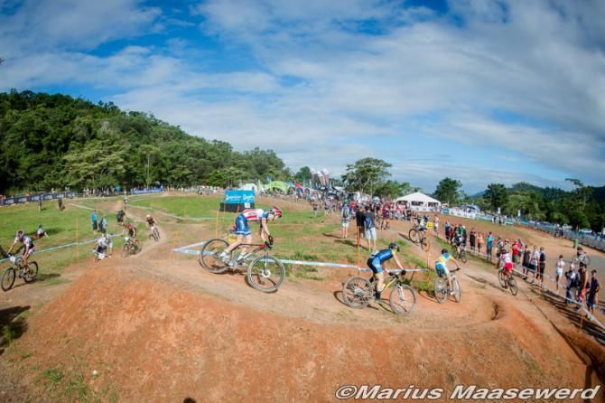 After days of rain, a beautiful sunny day for the XC
