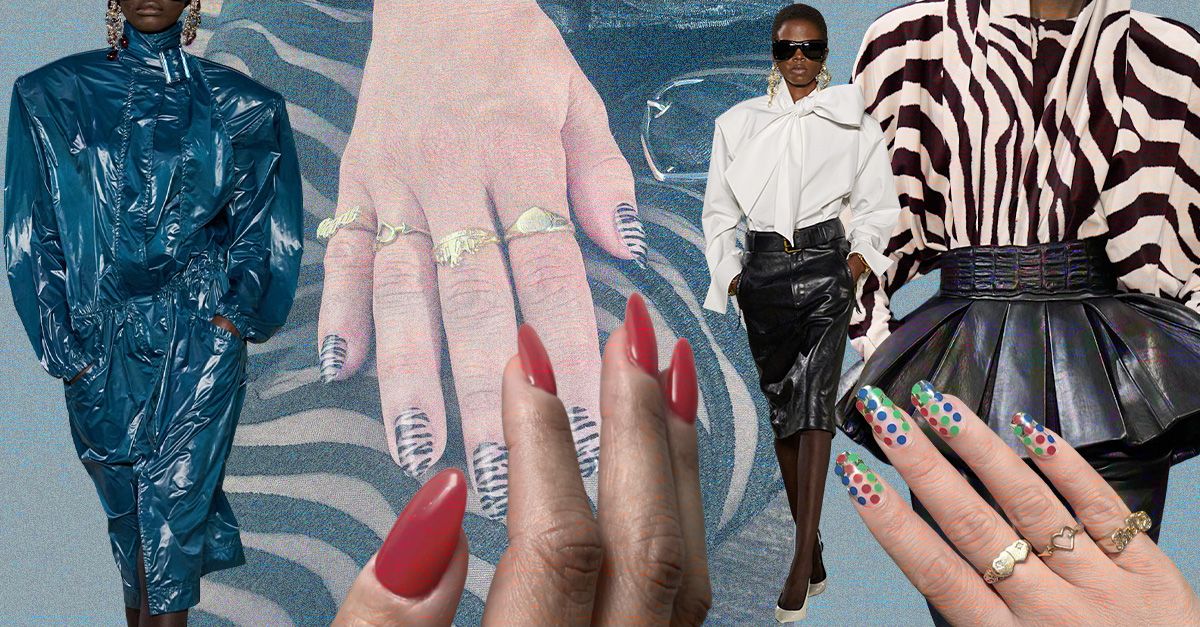 It's Official: '80s Nails Are Back—17 Fashion-Forward Designs Giving This "Dated" Trend New Life