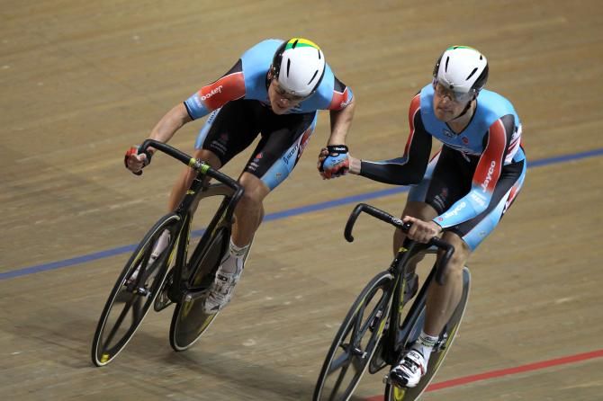 Davison and Edmonson placed third but won the Australian madison title