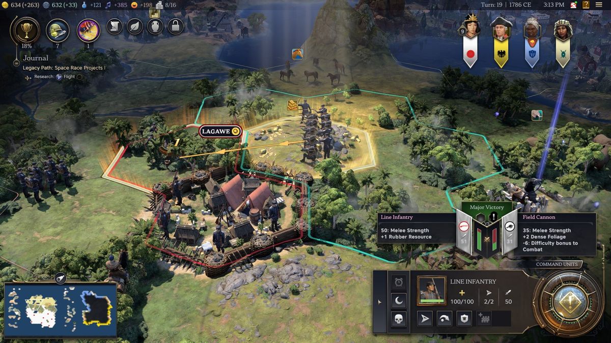 How to heal units in Civilization 7