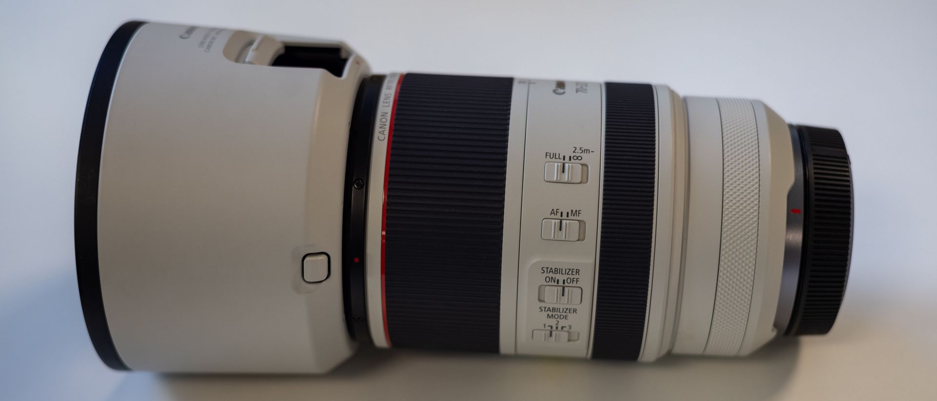 Canon RF 70200mm f2.8L IS USM lens review Space