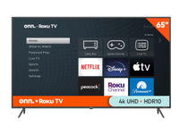 Onn 65-inch 4K Roku TV: was $349 now $298 @ Walmart