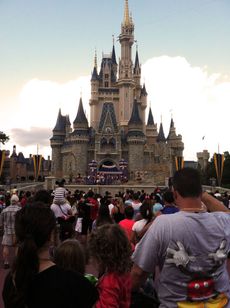 Cinderella's Castle at Disneyland