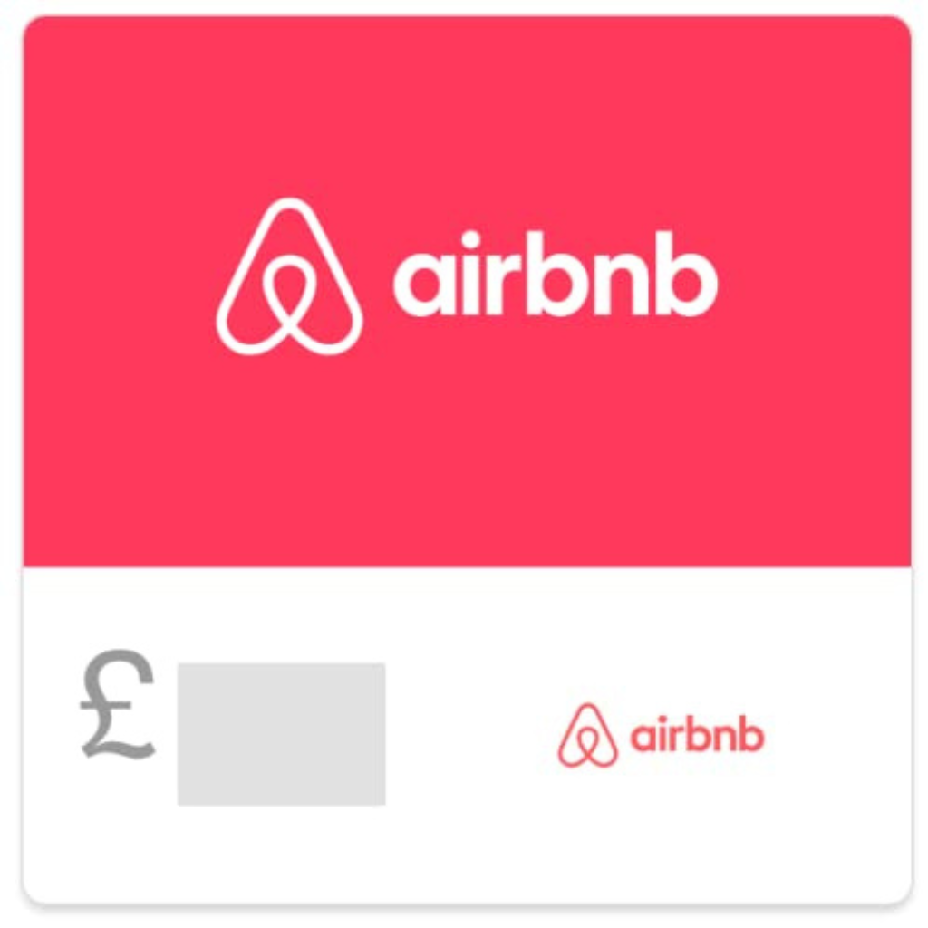 The Airbnb gift card