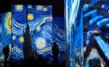 Vincent Van Gogh's "Starry Night."