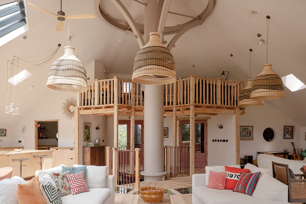 Eco-friendly properties: The Roundhouse, Old Knebworth, Hertfordshire