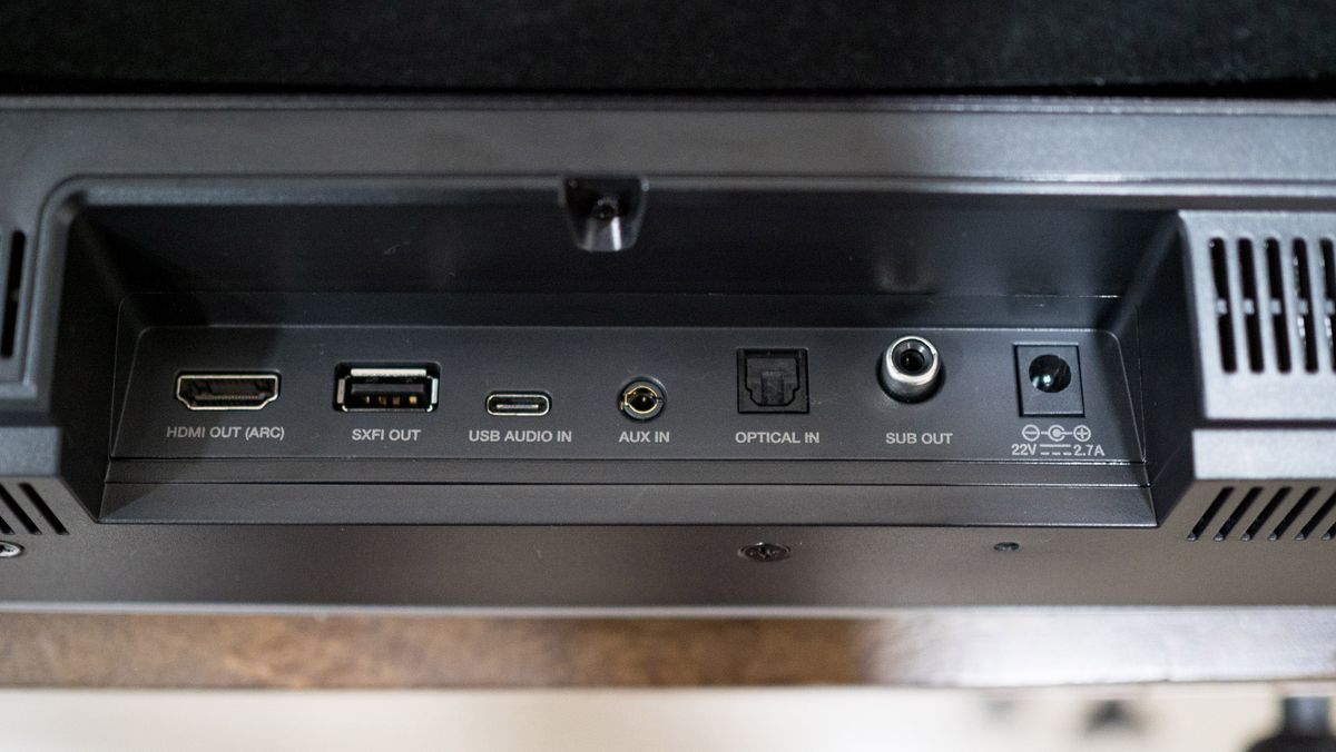 Creative Sound Blaster Katana V2X review: This gaming soundbar is ideal ...