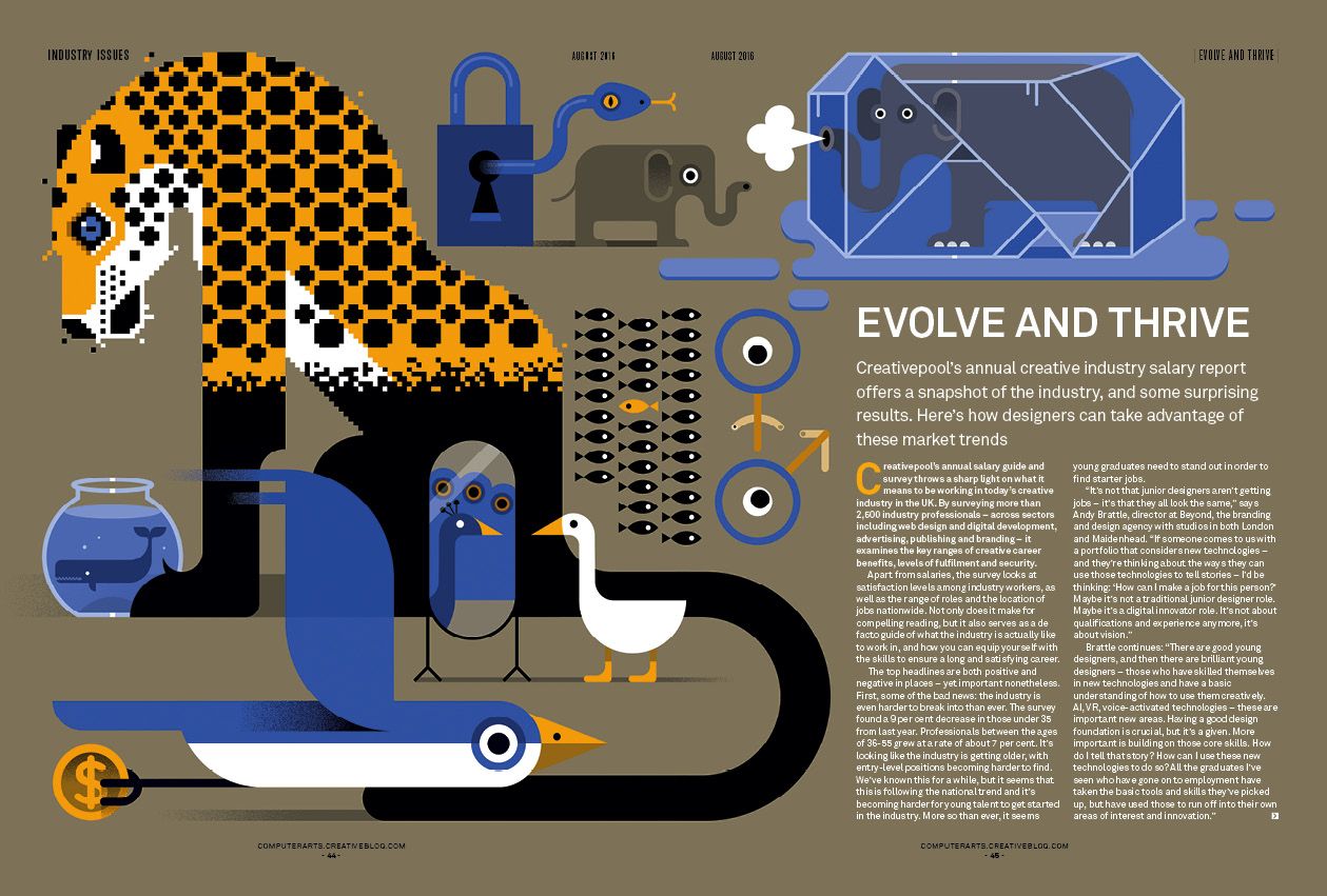 Evolve and thrive: we analyse the results of Creativepool&rsquo;s salary survey