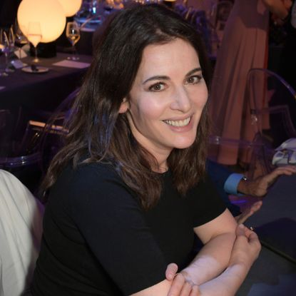 Nigella Lawson attends a private view of "Stanley Kubrick: The Exhibition" at The Design Museum on May 9, 2019 