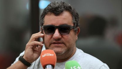 Man Utd Mino Raiola agent Paul Pogba Jose Mourinho