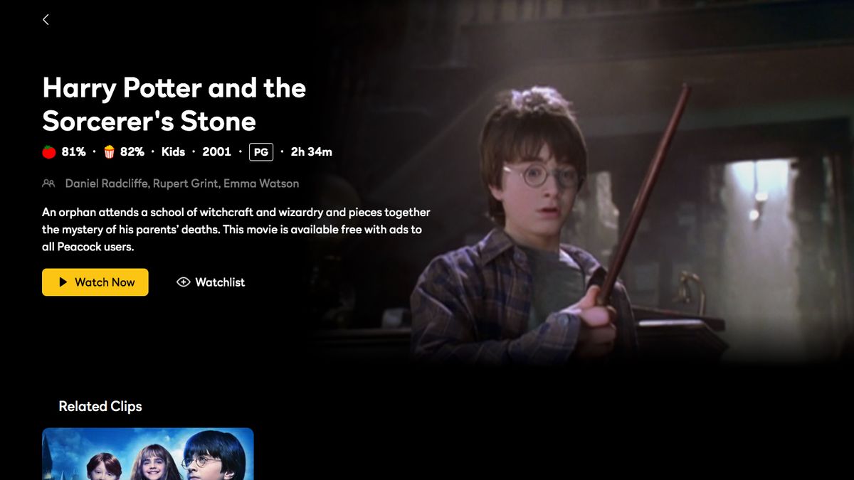 Harry potter and the deals philosopher's stone stream free