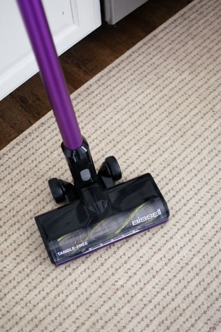 Bissell CleanView cordless vacuum in action