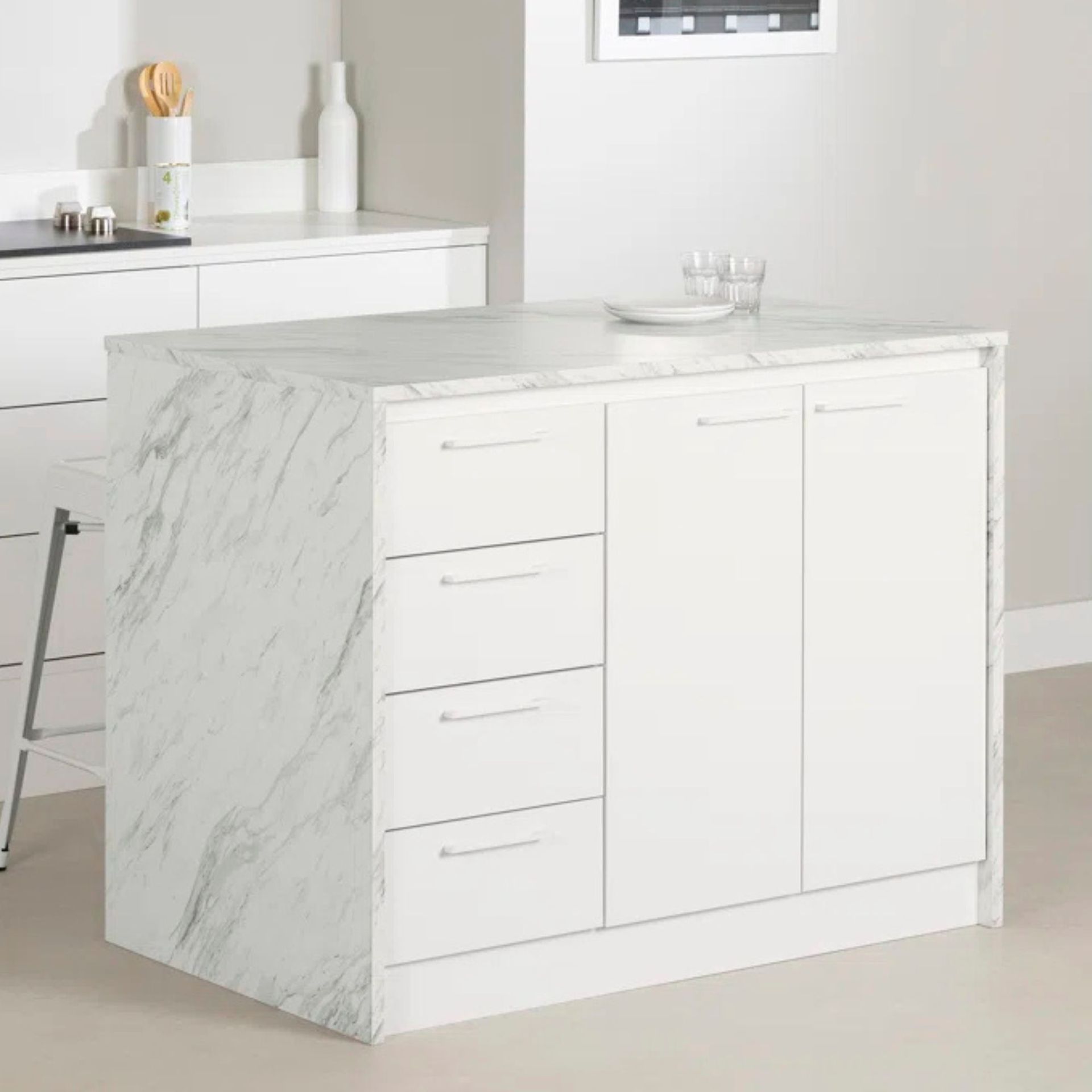 South Shore Myro 47.25'' Wide Island