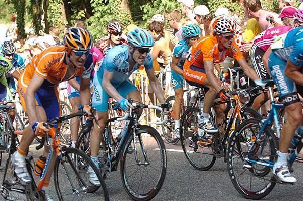 Riding with the bunch