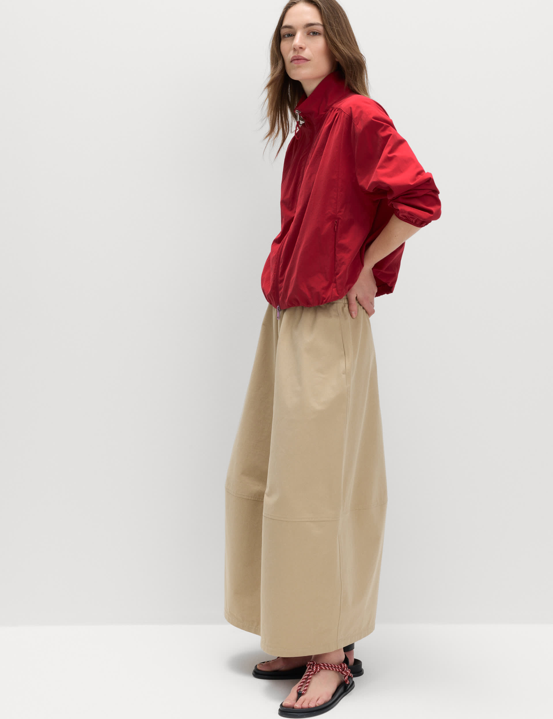 Stormwear&amp;trade; Lightweight Funnel Neck Gathered Jacket