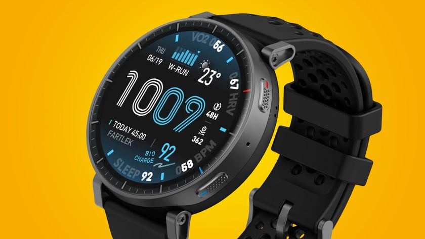 The Amazfit Active Max smartwatch.
