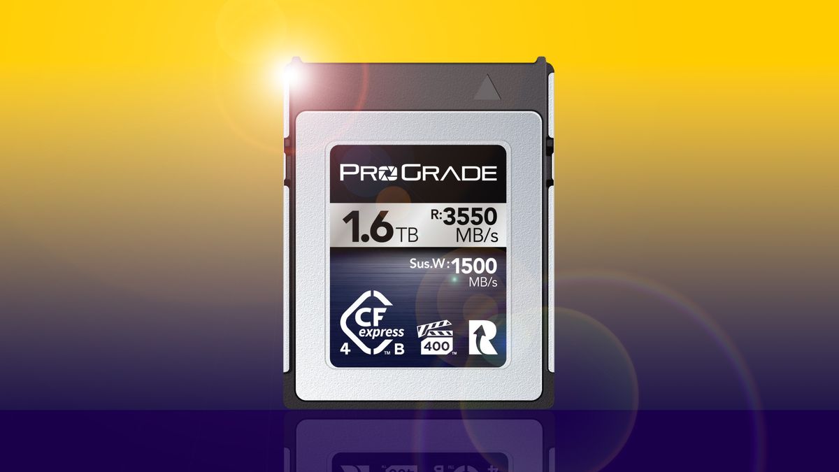 ProGrade Digital 1.6TB CFexpress 4.0 Type B Iridium Memory Card