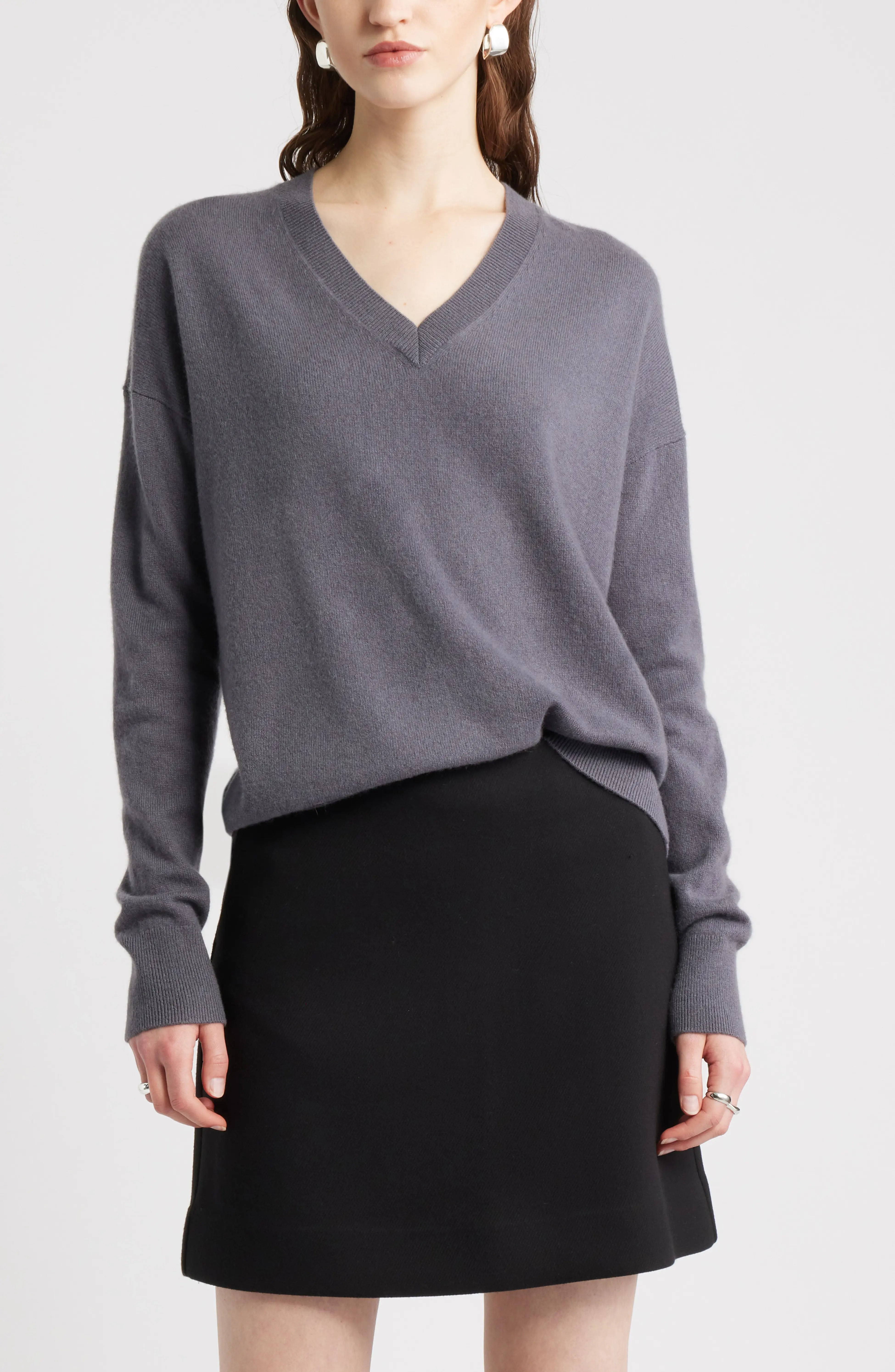 Nordstrom, V-Neck Cashmere Sweater (Was $149)