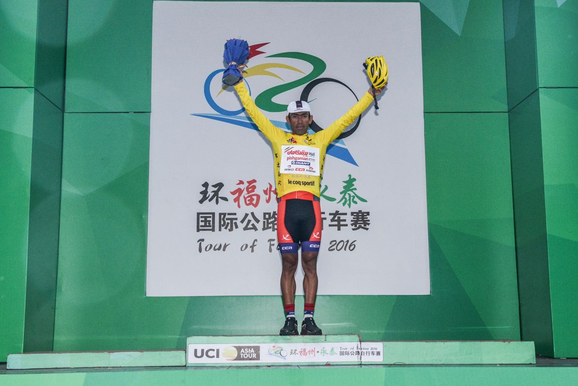 Rahim Emami (Pishgaman Giant Team) wins his third edition of the race