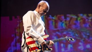 Wayne Kramer performs onstage at the Alex Theatre in Glendale, California on May 19, 2023