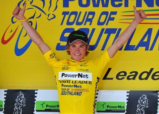 Josh Atkins (Kia Motors) is the new leader of the Tour as well as leading the U23 classification
