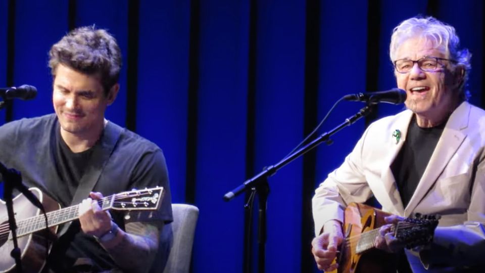 John Mayer and Steve Miller performing together