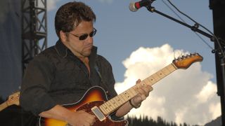 Brent Mason performs at Guitar Town at Copper Mountain, Colorado on 29 July, 2007