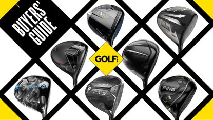 A range of the best golf drivers for slow swing speeds in a grid system