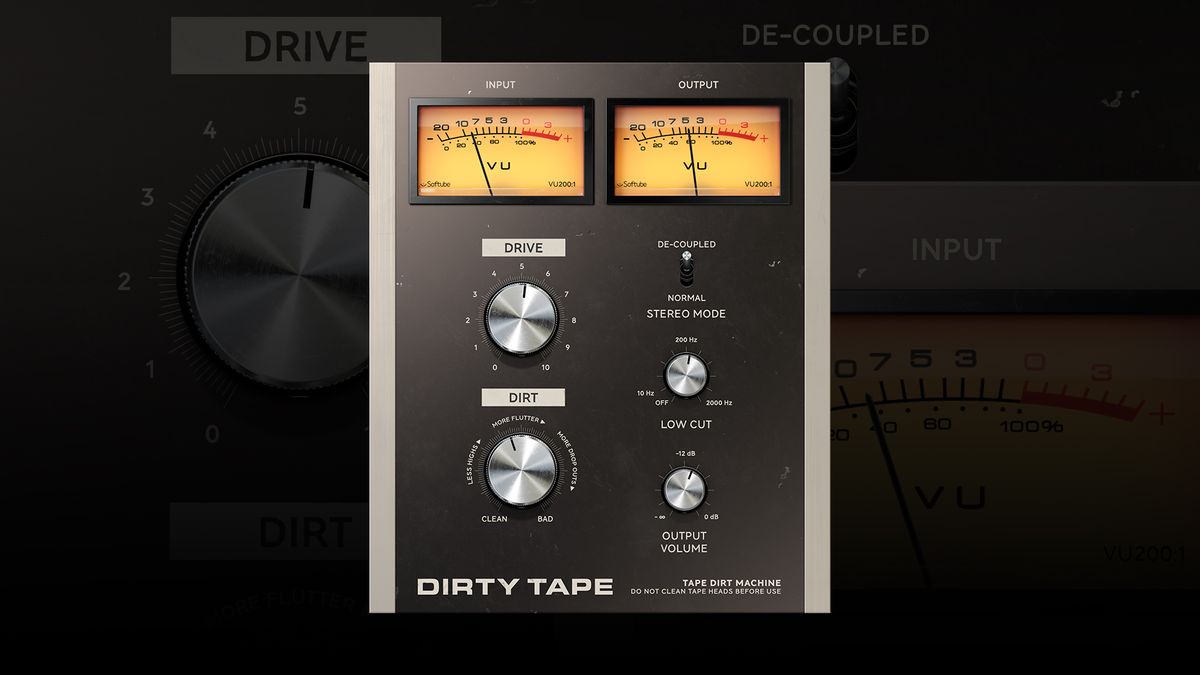 Softube’s Dirty Tape is a filthy free plugin full of lo-fi analogue warmth