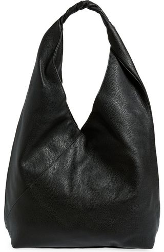 Katie Oversize Recycled Vegan Leather Hobo Bag