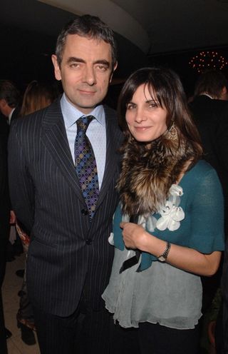 Rowan Atkinson and his ex wife