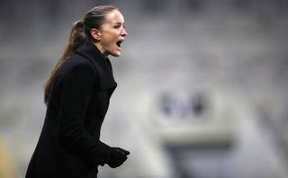 Casey Stoney was appointed as Manchester United’s Women boss last summer (Nick Potts/PA).