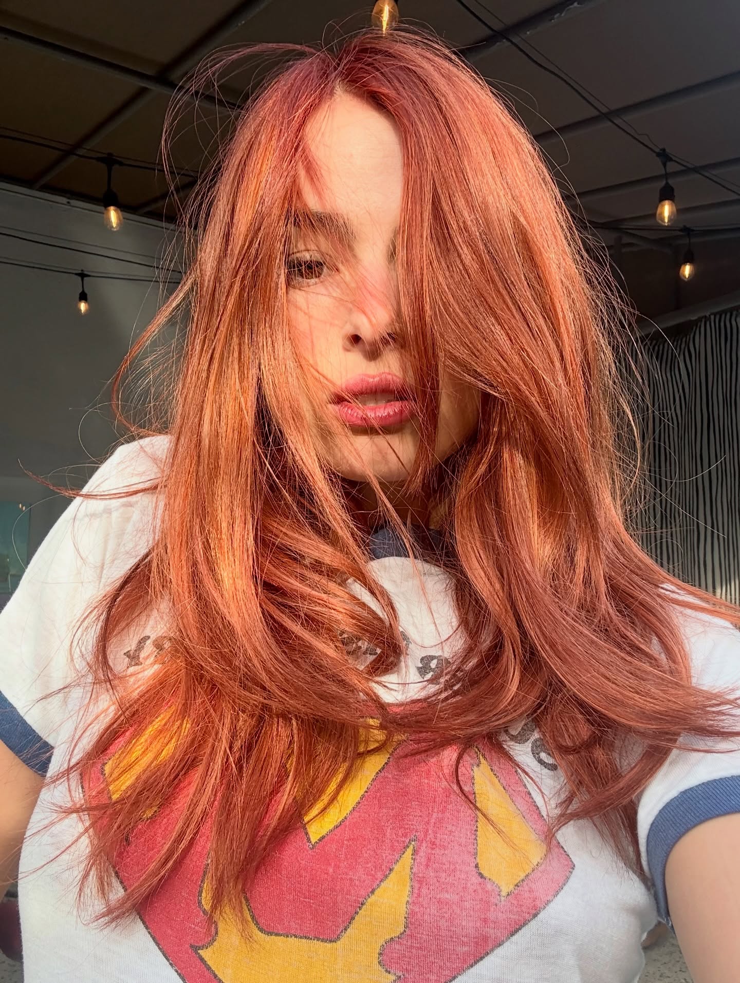 Addison Rae with copper hair summer hair trends 2026