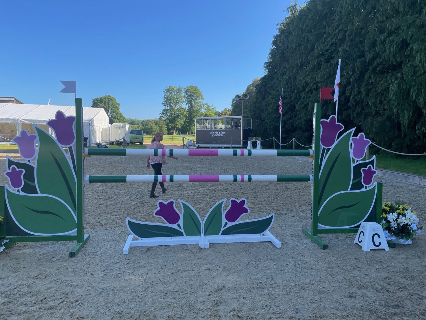 Bicton Horse Trials showjumping