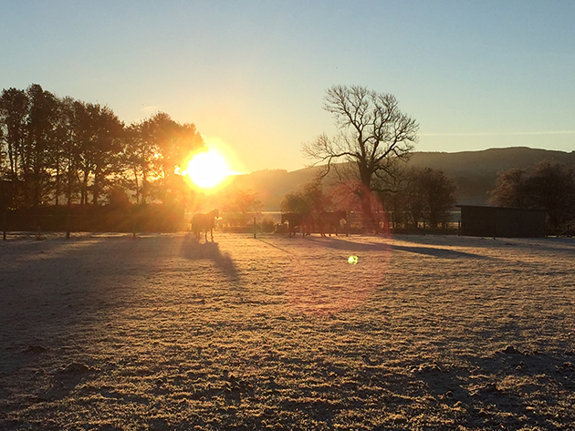 It&rsquo;s blue skies at Kilgraston School in Perthshire