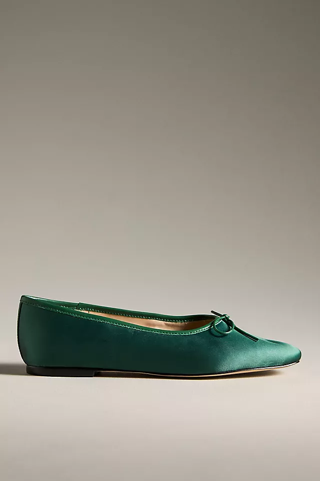 Maeve Square-Toe Ballet Flats