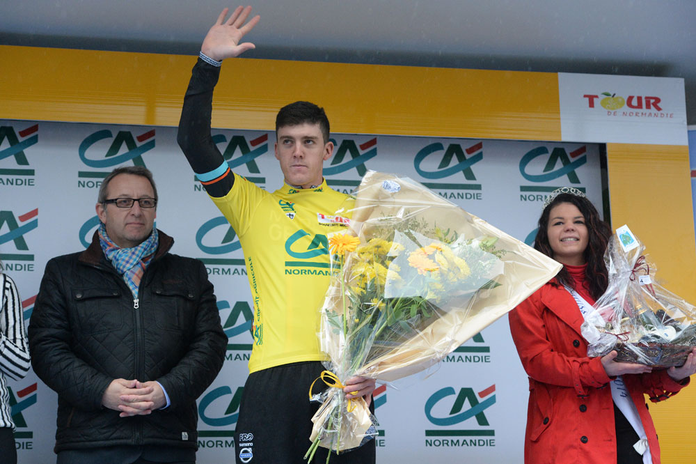 Tom Scully takes lead in Tour de Normandie 2015 after stage one