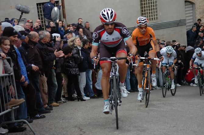 Fabian Cancellara (Radioshack) was in the day's move