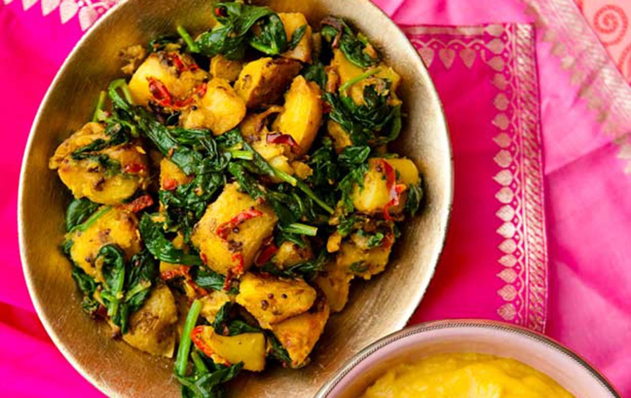 Saag Aloo