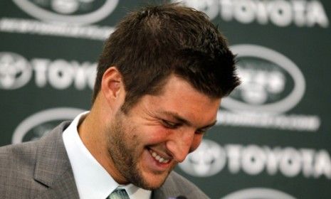 No need to be embarrassed, Tim Tebow: Everyone knows you&amp;#039;re going to the nail salon for foot health, not primping.