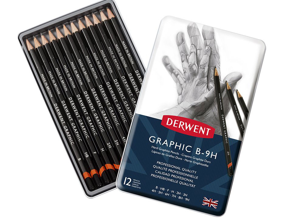 Best pencils: Derwent Graphic Medium pencils