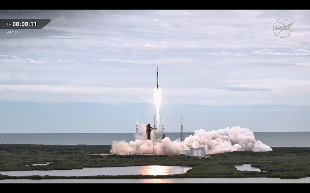 SpaceX Crew-13 launch