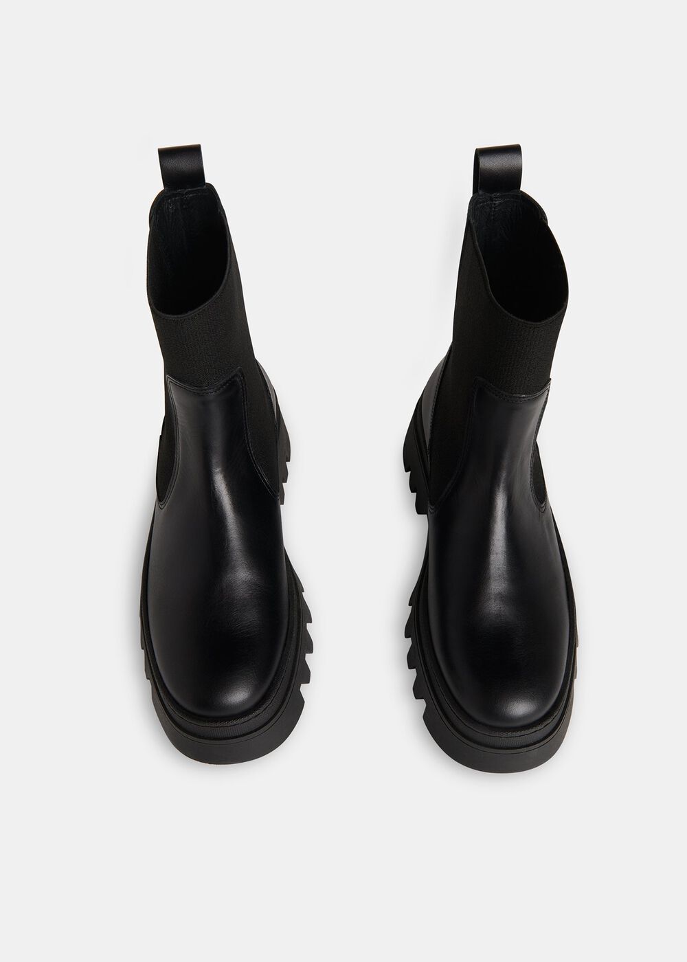 Black Hatton Chunky Chelsea Boot