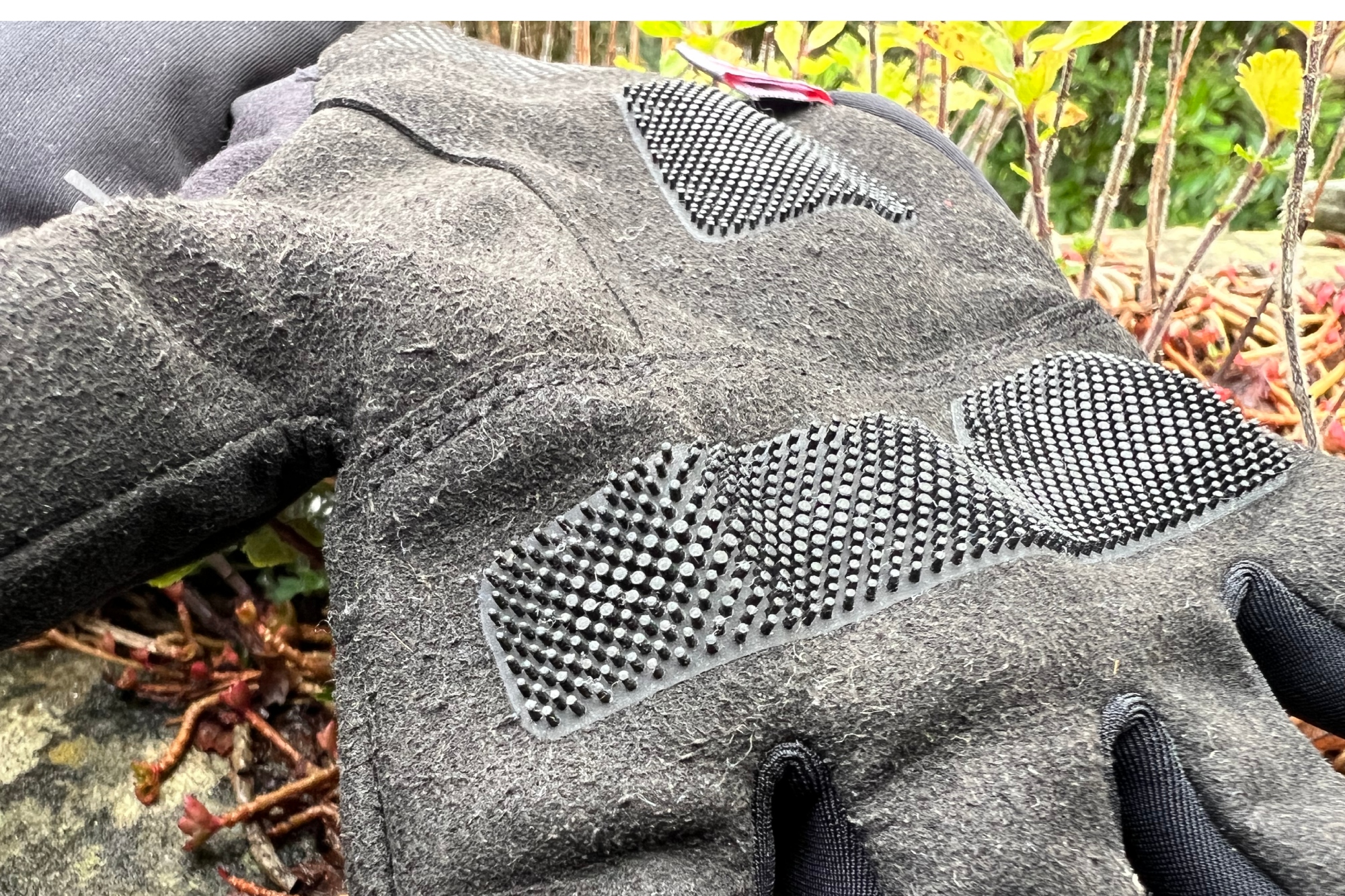 The palm of the Sportful Deep Winter Cycling Gloves shown close up