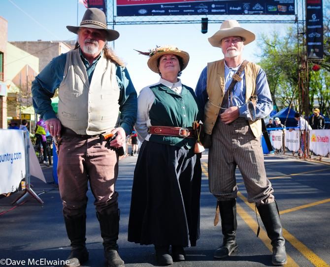 Wild West race starters