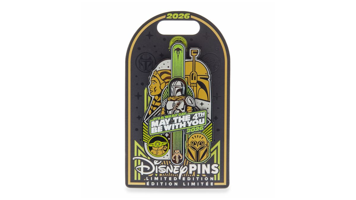 Star Wars Day May The 4th Be With You Mini Jumbo Pin &ndash; Star Wars The Mandalorian &ndash; Limited Edition 2